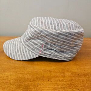 Duluth Trading Women's Military Cap Grey Size L/XL NWT